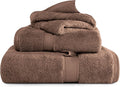Superior Egyptian Cotton Ultra Plush & Absorbent, 3 Piece Set, Chocolate | by SUPERIOR