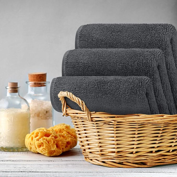 Utopia Towels 12 Pack Premium Wash Cloths, 12x12 in, 100% Cotton, Gym & Face - Image 6