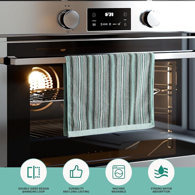SALAS Premium Cotton Kitchen Dish Towels - Image 6