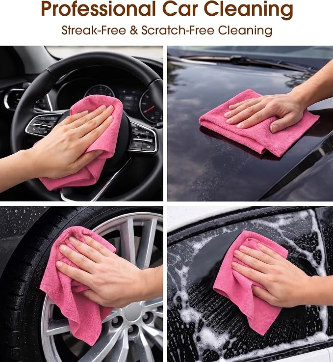 KitchLife Microfiber Cleaning Cloth Roll, 100 Pack - Image 5