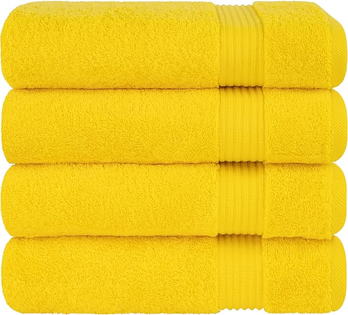 Cotton Paradise 100% Cotton Turkish Towel Set, Soft Absorbent Quick Dry - Image 6