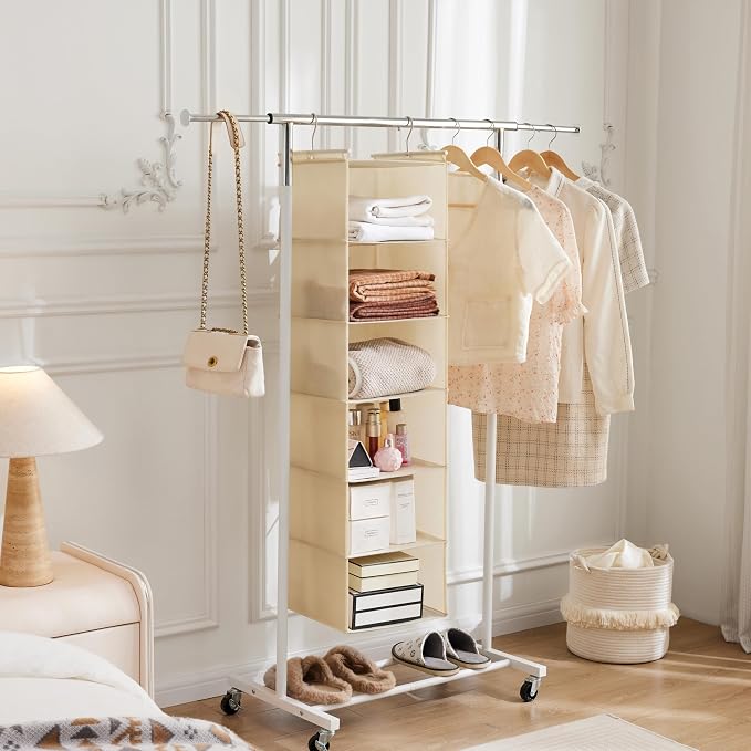 MAX Houser 6 Tier Shelf Hanging Closet Organizer - Image 9