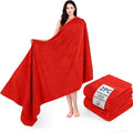 Cotton Paradise 100% Cotton Turkish Towel Set, Soft Absorbent Quick Dry by UNITEDHOMETEXTILE