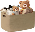 45L Small Woven Laundry Basket Hamper by SunNewt