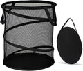 BATTOO Mesh Collapsible Laundry Baskets, Foldable Pop Up Laundry Hamper by BATTOO