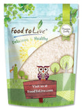 Food to Live Short-Grain White Rice, 1 Pound – Premium Japanese Style Short-Grain, Perfectly Sticky, Vegan, Kosher rice. Easy to Cook. Great as a Side Dish. Great for Sushi, Rice Salads, and Desserts