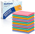 12 Pcs Large German Universal Household Towels Dishcloths, Soft Absorbent by KICKLEEN