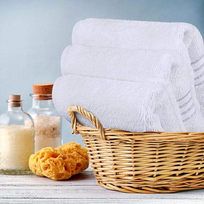 Utopia Towels 12 Pack Premium Wash Cloths, 12x12 in, 100% Cotton, Gym & Face - Image 6