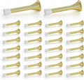 Ravinte Door Stoppers, 30 Pack Gold Spring Door Stops by Ravinte