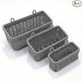 Wall Baskets, Hanging Wicker Baskets by Nicestand
