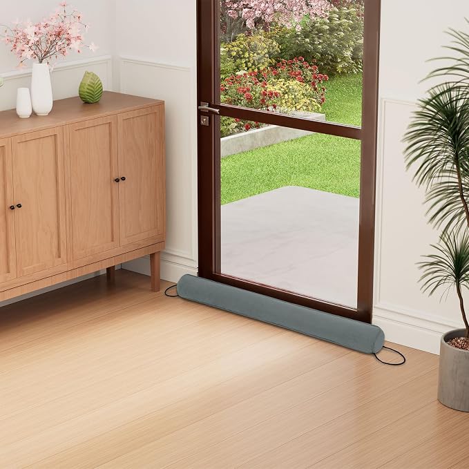 38 Inch Door Draft Stopper, Blocks Hot Cold Air - Image 2