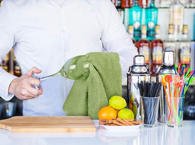 Utopia Towels Kitchen Bar Mops, 16x19 in, 100% Cotton, Machine Washable - Image 4