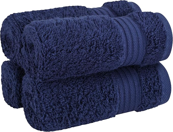 Cotton Paradise 100% Cotton Turkish Towel Set, Soft Absorbent Quick Dry - Image 5