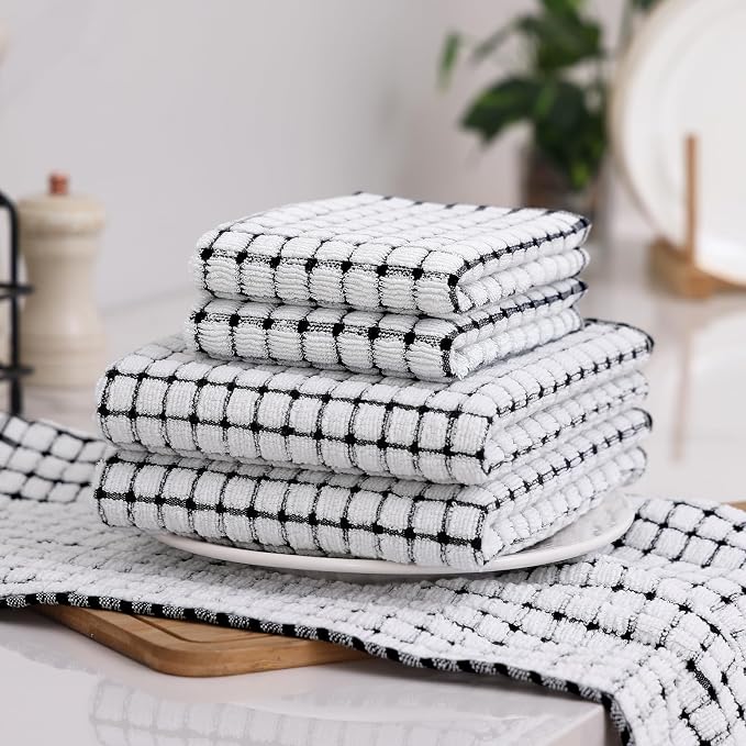 Homaxy Kitchen Towels and Dishcloths Set - Image 8