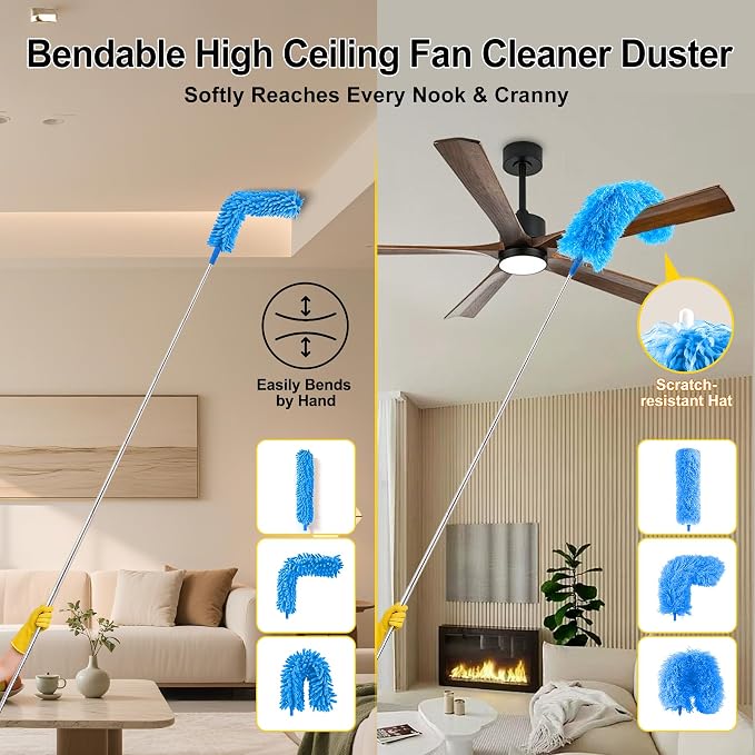 Tiumso 5-in-1 Microfiber Duster Kit - Image 5