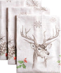 Maison d' Hermine Kitchen Towels Set of 3 Reusable 100% Cotton 27.50" x 20" by MaisondHermine