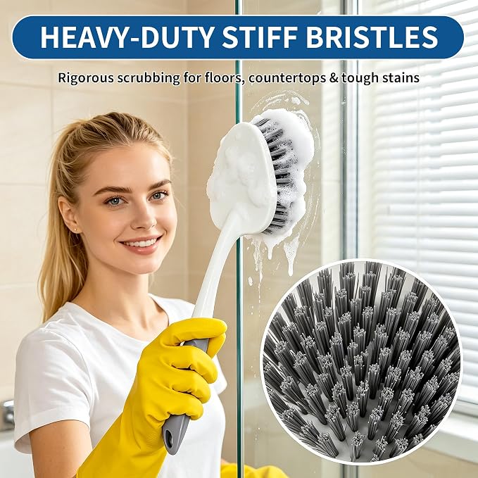 3PCS Heavy Duty Scrub Brush Set - Image 4