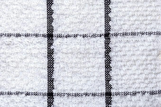 AMOUR INFINI Cotton Kitchen Dish Cloths Set of 8 – Highly Absorbent, Super Soft - Image 7