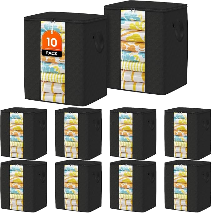 SpaceTrove Clothes Storage Bags, 80L Large Capacity Containers by Unknown