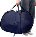 Collapsible Laundry Baskets, 90L Large Foldable Laundry Basket, Durable Mesh by Bemkoo