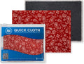 Microfiber Wholesale Quick Cloth Glasses Cleaning Cloths 5x7 Paisley Red | by MicrofiberWholesale