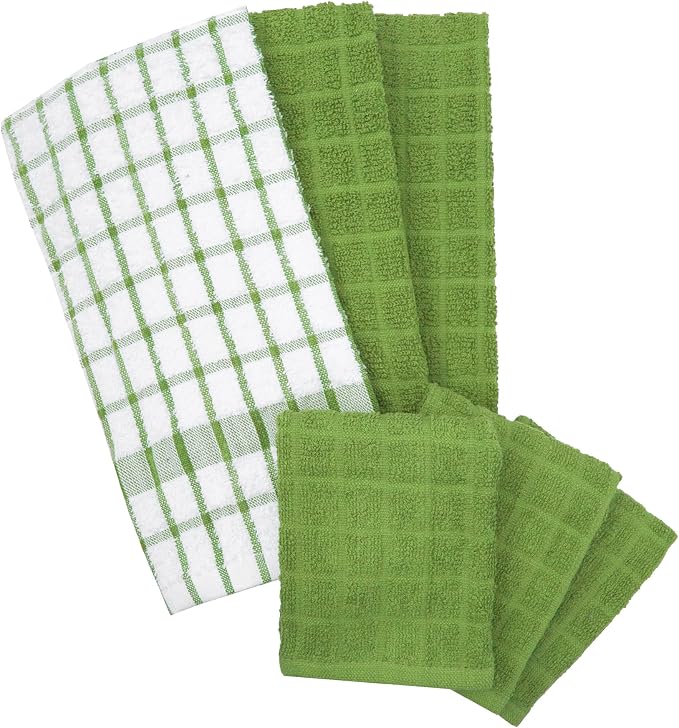 Ritz Premium Kitchen Towel and Dish Cloth Value Set: Highly Absorbent, Super - Image 2