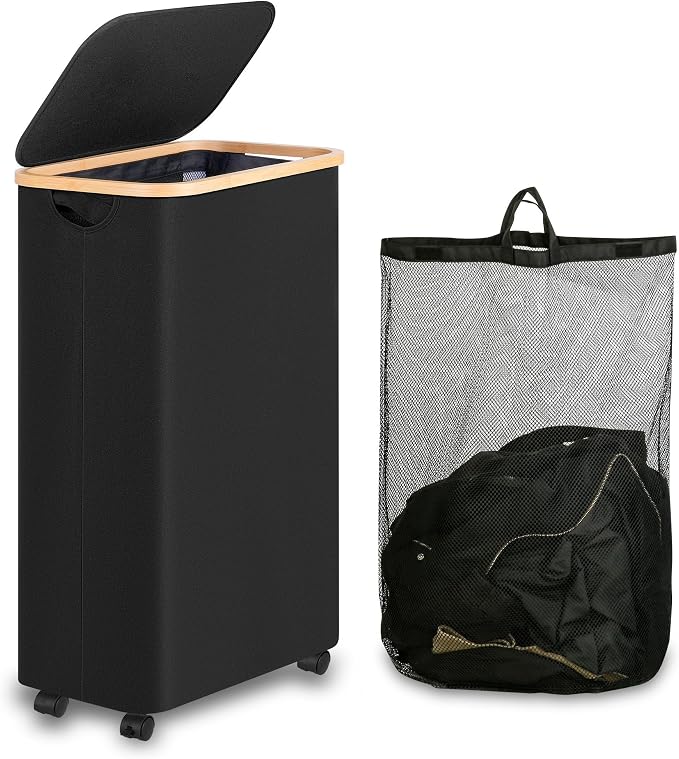 iEGrow 75L Slim Laundry Hamper by iEGrow