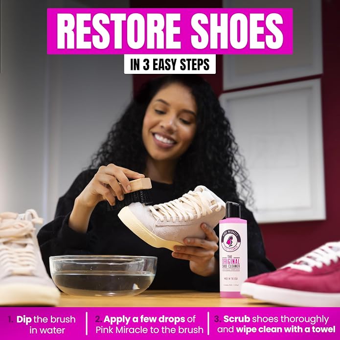 Pink Miracle Shoe Cleaner Kit - Image 8