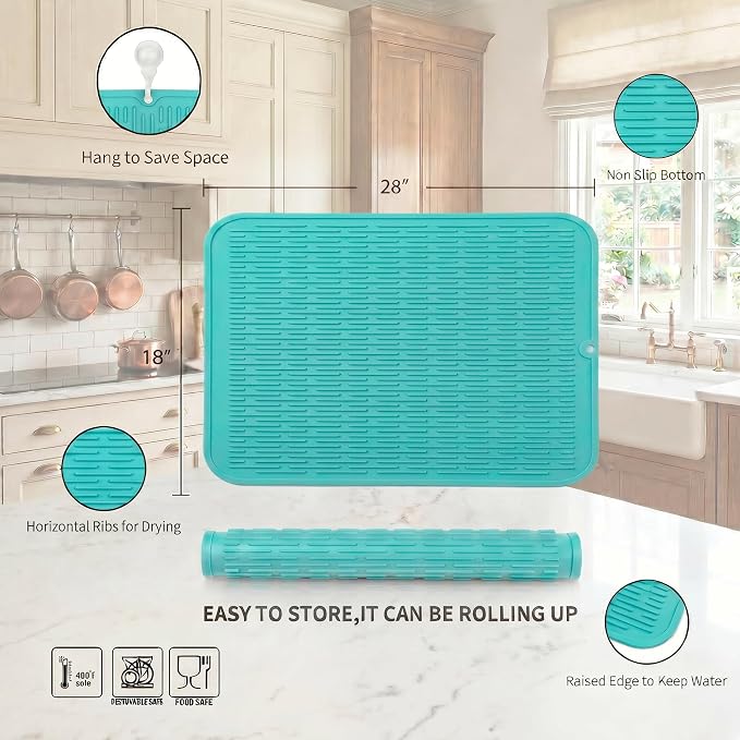 MicoYang Silicone Dish Drying Mat - Image 2