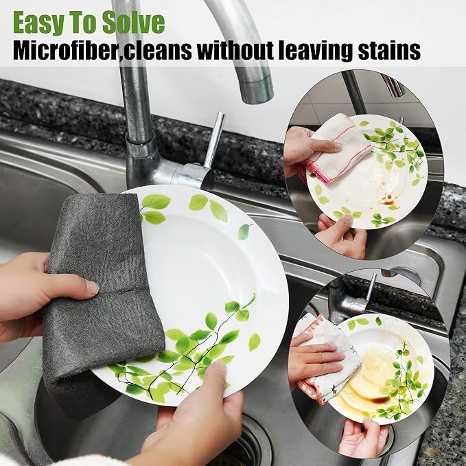 KTT Thickened Magic Cleaning Cloth, 5 Pack - Image 2