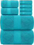 White Classic Luxury Bath Towel Set of 8 Pieces by WhiteClassic