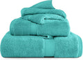 SUPERIOR Egyptian Cotton Ultra Plush & Absorbent, 3 Piece Set, Turquoise | by SUPERIOR