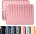 2 Pack Caketime Silicone Dish Drying Mat by CAKETIME