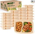 100 Piece Meal Prep Containers Reusable by GlotochExpress