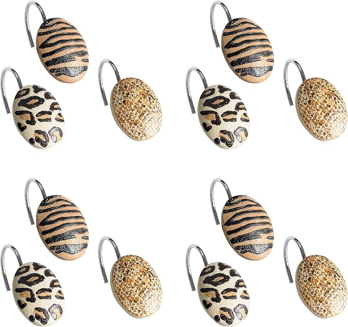 Zahari Home Gazelle Shower Hooks Set - Image 2