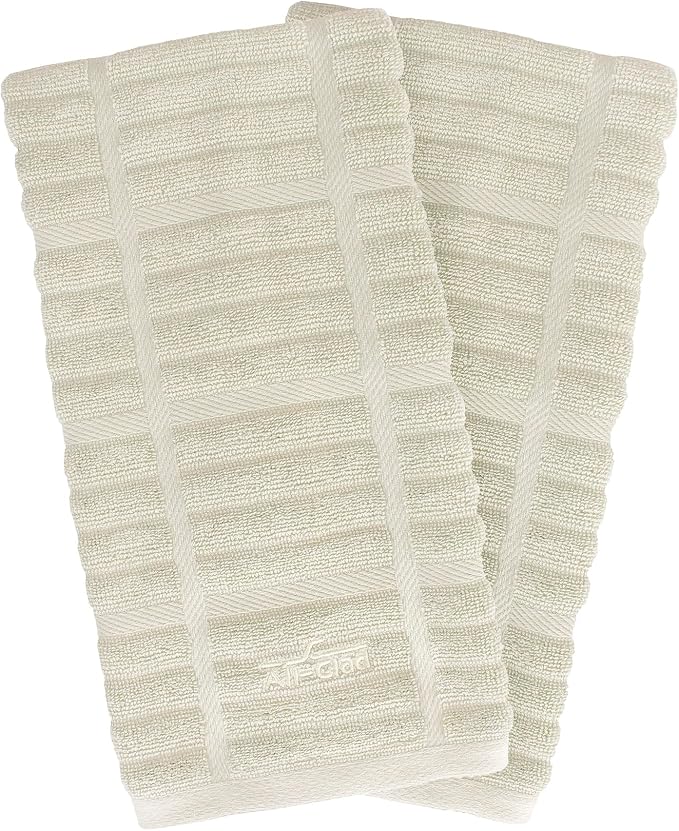 All-Clad Solid Kitchen Towels: Highly Absorbent, Super Soft Long Lasting - Image 2