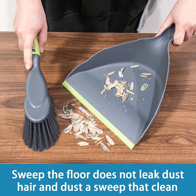 WDDBHSKN Dust pan Broom Dustpan Brush - Image 2