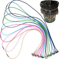 Garbage Can Bands Large Adjustable 8 Pcs Fits 8-33 Gallon Trash Cans | Trash by Damyda