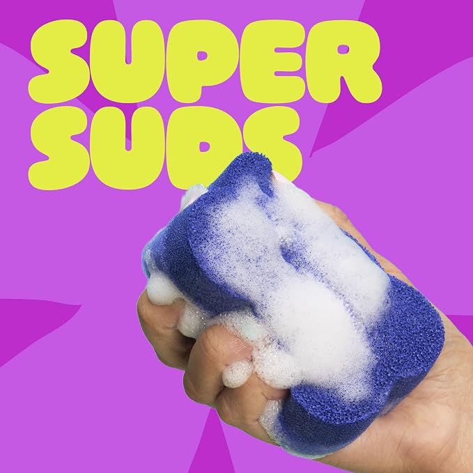 Brite by Scotch-Brite 2-Sided Scrub & Wipe Sponge, Midnight Mode, 6 | Scrubbing - Image 2