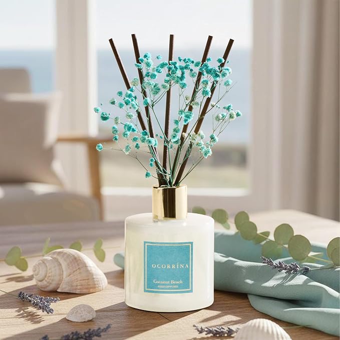 Reed Diffuser - Coconut Beach 6.7 fl oz Reed Diffuser - Image 5