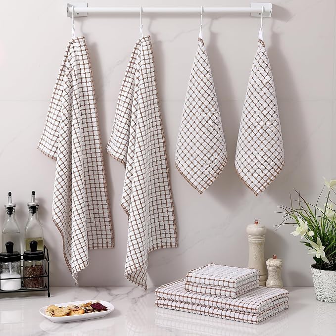 Homaxy Kitchen Towels and Dishcloths Set - Image 7