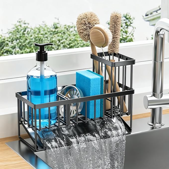 Cisily Sink Caddy Sponge Holder by CISILYHOMELIFE