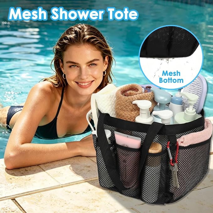 Fammart Mesh Shower Caddy Portable - Image 6