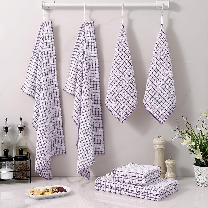 Homaxy Kitchen Towels and Dishcloths Set - Image 7