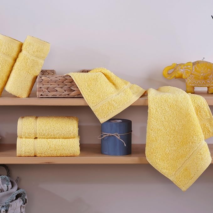 Washcloth Linen Set Premium Original Turkish Cotton, Hotel Quality - Image 5