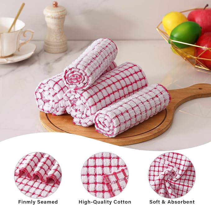 Homaxy Kitchen Towels and Dishcloths Set - Image 4