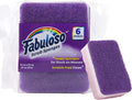 Fabuloso Scratch-Free Kitchen Dish Sponges, safe on nonstick cookware by Fabuloso