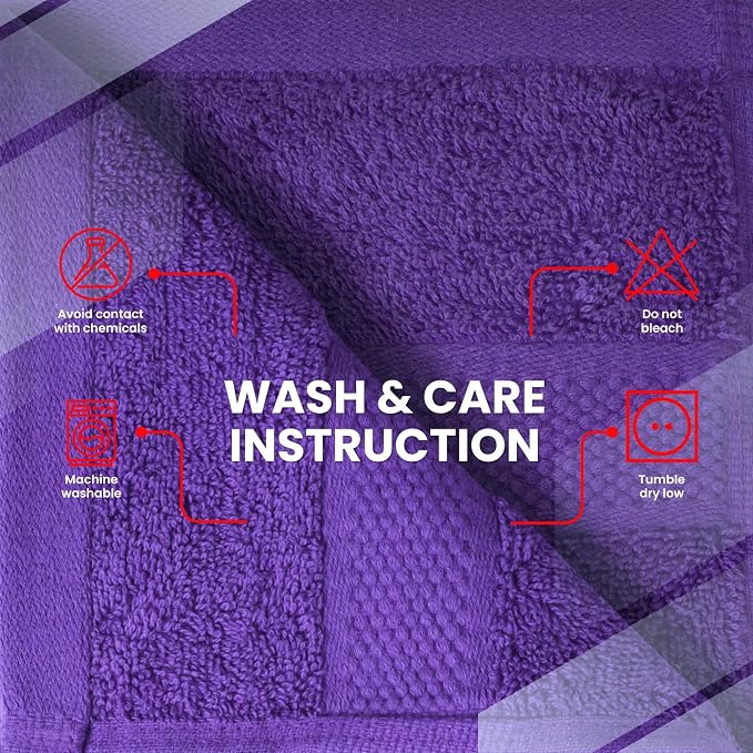 Infinitee Xclusives 100% Cotton Hand Towels - Image 7