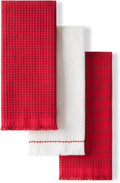 KitchenAid Gourmet Series Gridlines Kitchen Towels 3-Pack Set, 100% Cotton by KitchenAid