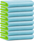 Ekedalen Microfiber Cleaning Cloth Lint Free Glass Polish, Light Blue by Ekedalen
